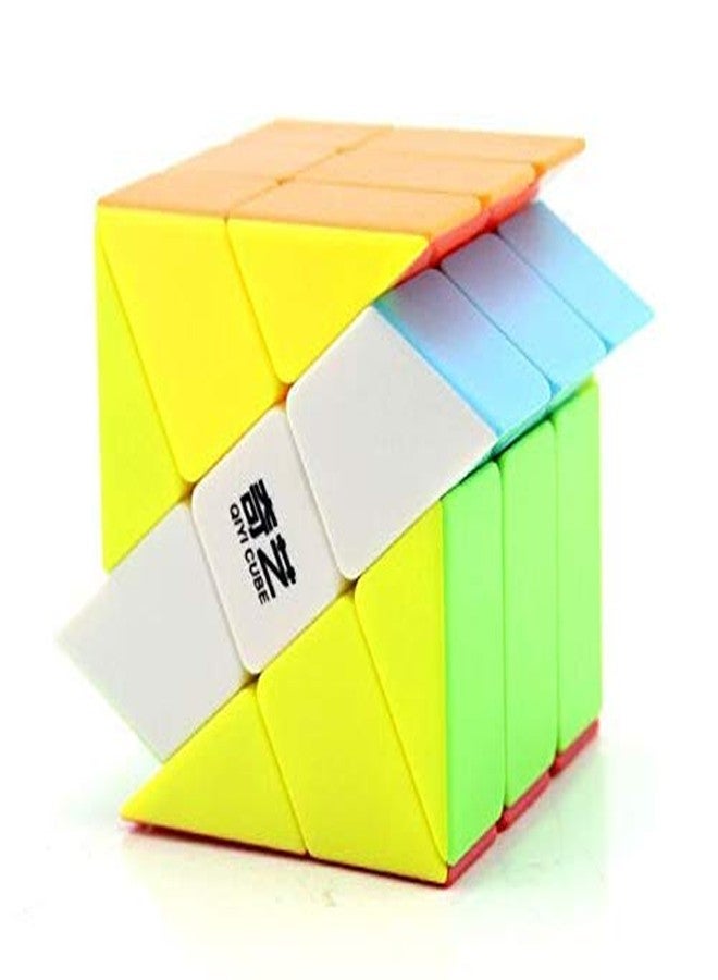 D ETERNAL QiYi Windmill Cube 3x3x3 High Speed Stickerless Magic Puzzle Cube - Image 3
